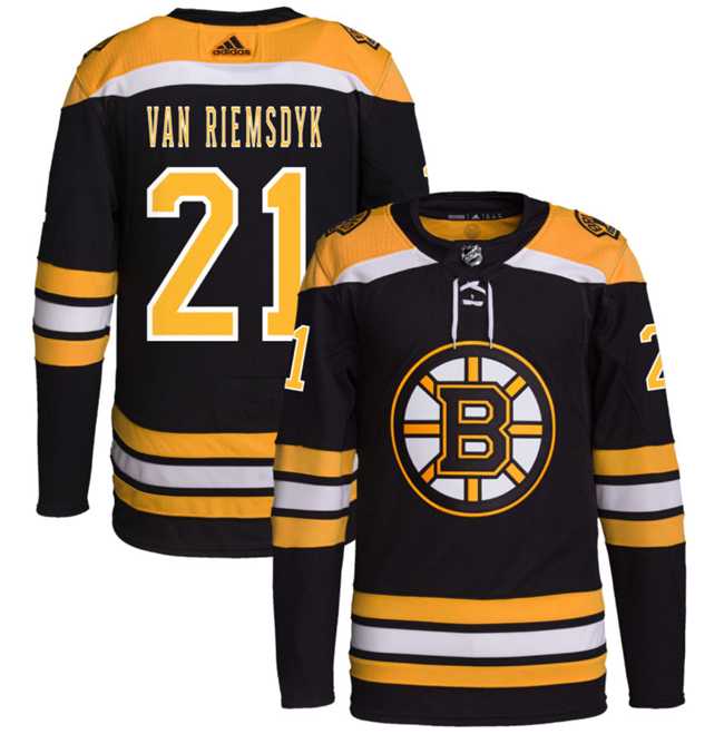 Mens Boston Bruins #21 James van Riemsdyk Black Stitched Jersey->boston bruins->NHL Jersey